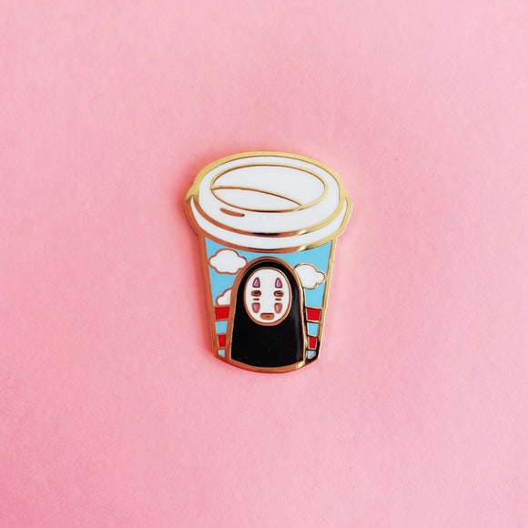 ♥B GRADE♥ Spirit Coffee Cup Enamel Pin