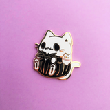 ♥B GRADE♥ Nightmare Kitties Enamel Pin