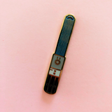 Glitter Churro Enamel Pins