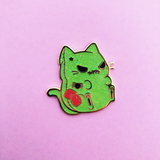 ♥B GRADE♥ Nightmare Kitties Enamel Pin