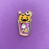 Halloween Drink Enamel Pin