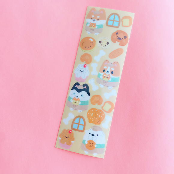 Puppy Bakery Sticker Sheet