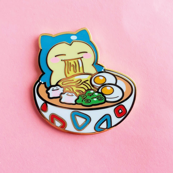 Ramen Bath Enamel Pin