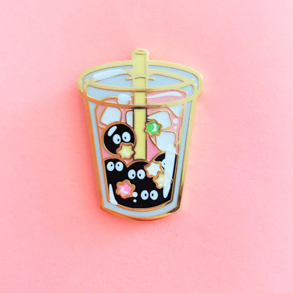 Soot Drink Enamel Pin