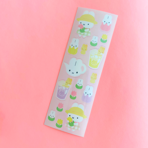 Bunny Garden Sticker Sheet