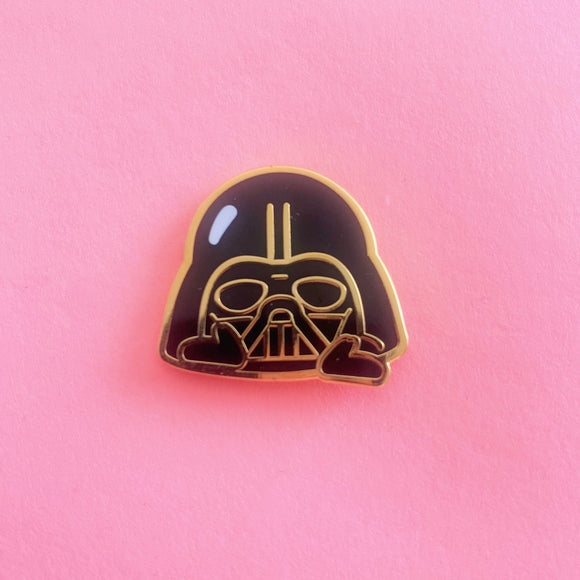 Dad Face Enamel Pin