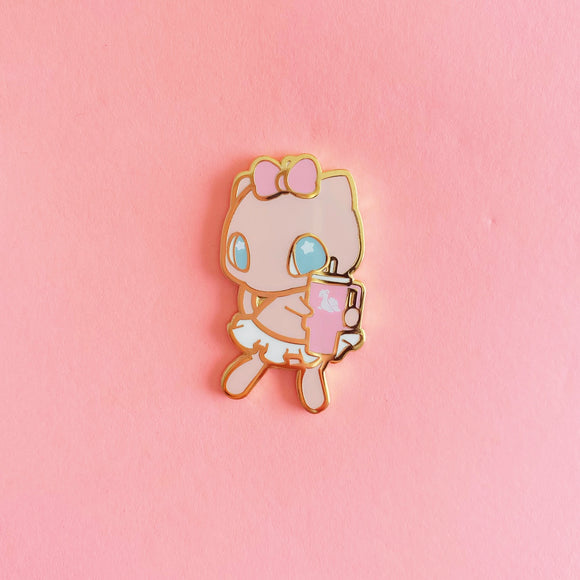 Water Bottle Enamel Pin