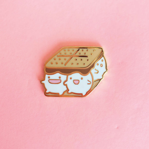 Smores Enamel Pin