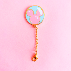 Pink Balloon Balloon Buddy Enamel Pin