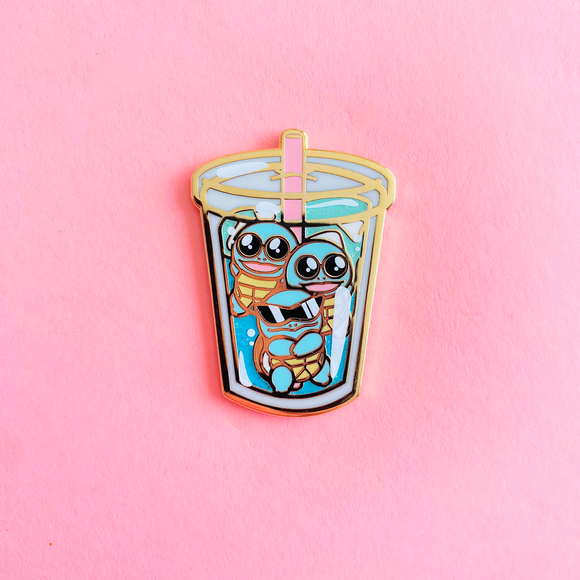 ★Preorder★ Summer Drink Enamel Pin SHIPS OCTOBER