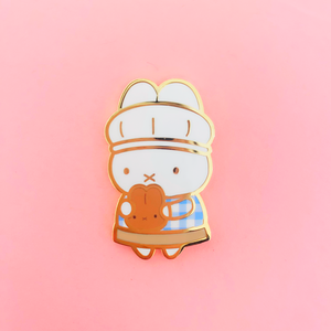 ★Preorder★ Baker Bunny Blue Enamel Pin