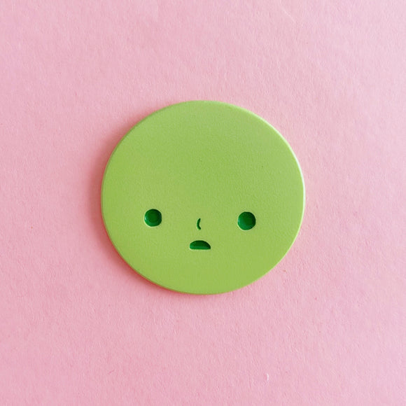Cookie Green Enamel Pin