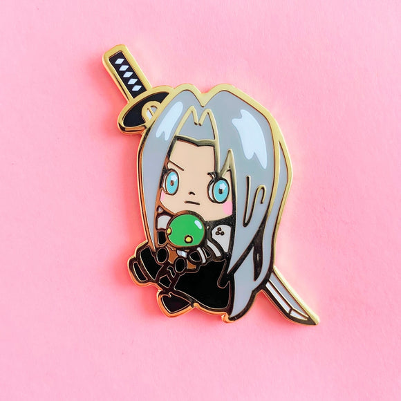 Evil Boy Enamel Pin