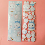 Snow Bunny Sticker Sheet