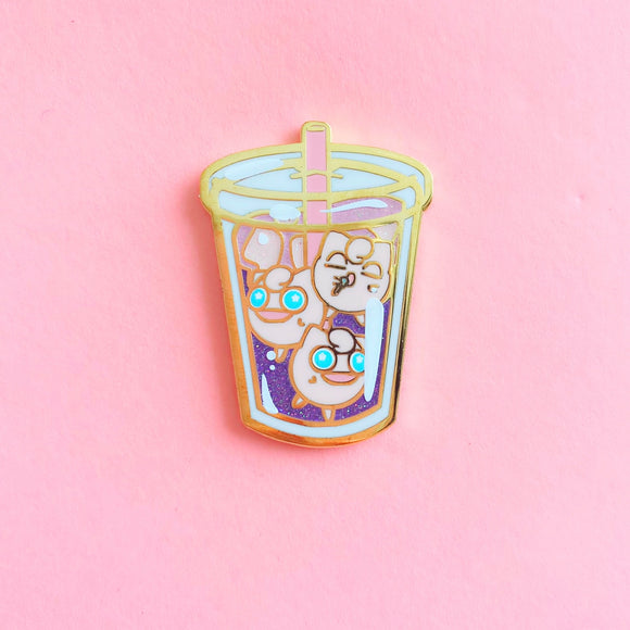 Singing Drink Enamel Pin