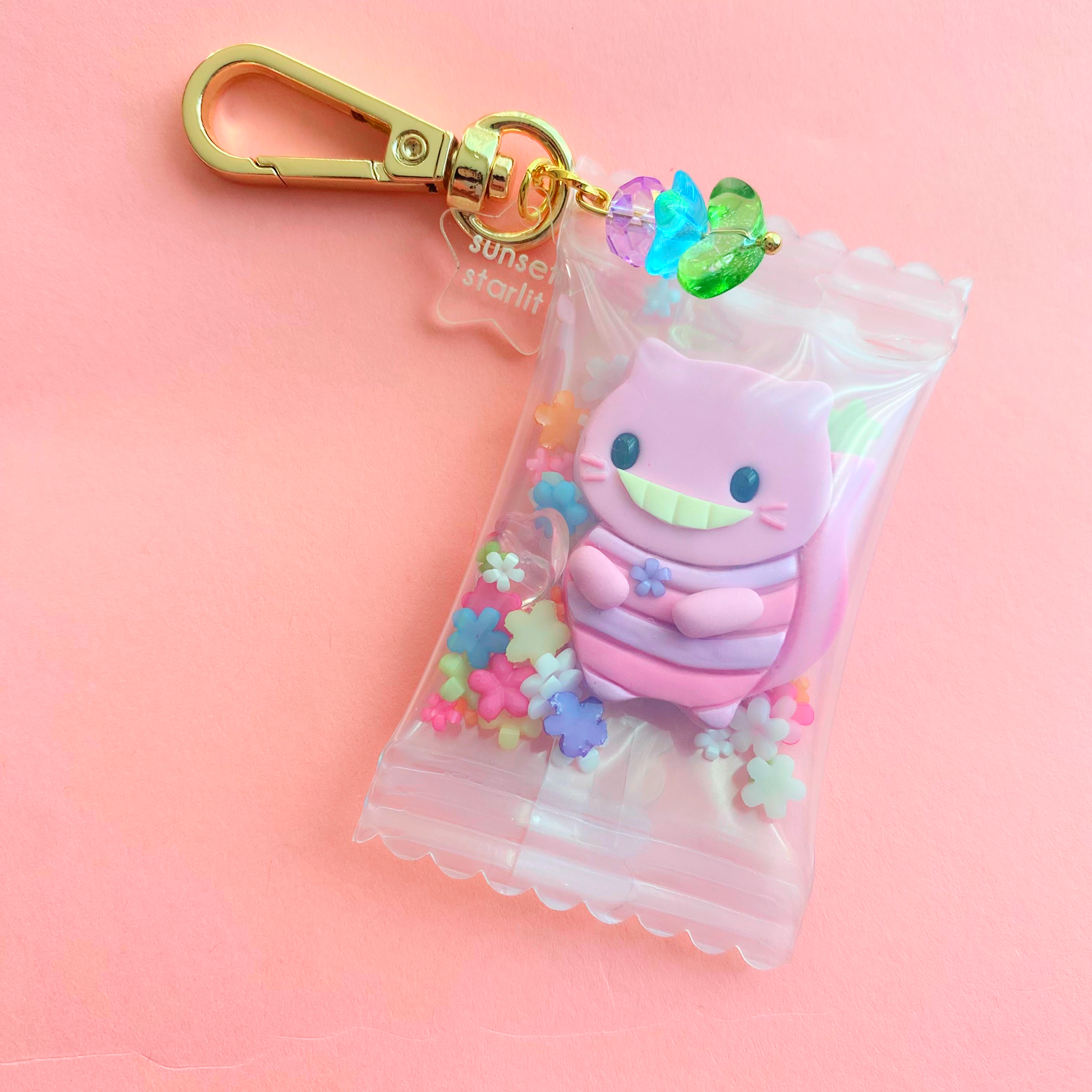 Limited Edition Sunset Starlit x Sharodactyl Smiling Kitty