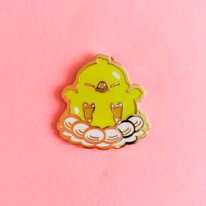 Bird Dessert Enamel Pin
