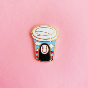 ♥B GRADE♥ Spirit Coffee Cup Enamel Pin