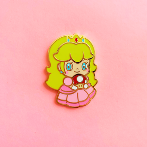 Pink Princess Enamel Pin