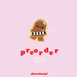 ★Preorder★ Friend Cookie Enamel Pin SHIPPING JULY