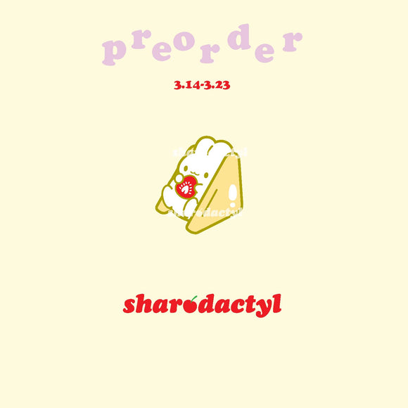 ★Preorder★ Bunbini Strawb Sando SHIPS LATE APRIL
