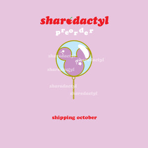 ★Preorder★ Lavender Balloon Balloon Buddy Enamel Pin SHIPS OCTOBER