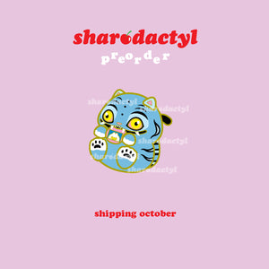 ★Preorder★ Tiger Enamel Pin SHIPS OCTOBER
