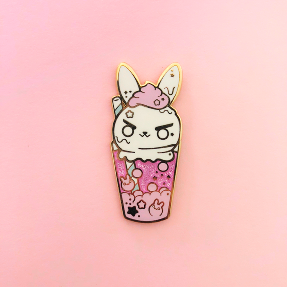 ♥B GRADE♥ Bunny Float Enamel Pin