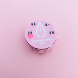 Pink Puff Overlapping Washi Tape