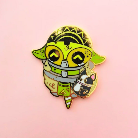 ♥B GRADE♥ Super Charger Cotton Candy Enamel Pin