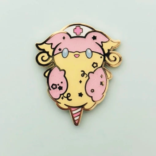 Aud Cotton Candy Enamel Pin