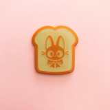 ⚡C GRADE⚡ Kitty Toast Dyed Metal Pin