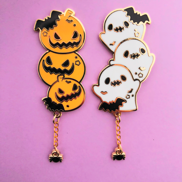 ♥B GRADE♥ Halloween Chain Enamel Pins