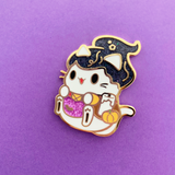 Limited Edition Scary Sister Kitties Enamel Pins