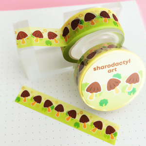 Choco Mushroom Washi Tape